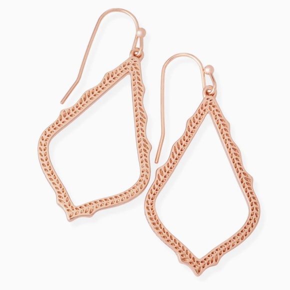 Kendra Scott Jewelry - Kendra Scott Rose Gold Open Earrings